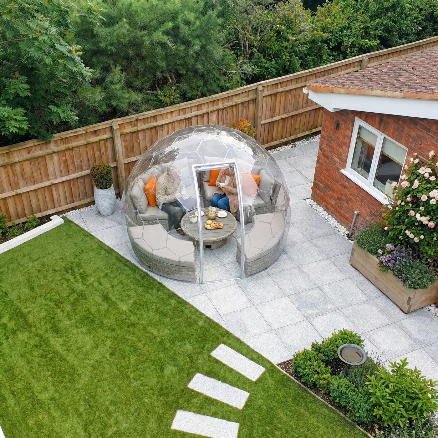 Hypedome Mini compact glamping dome