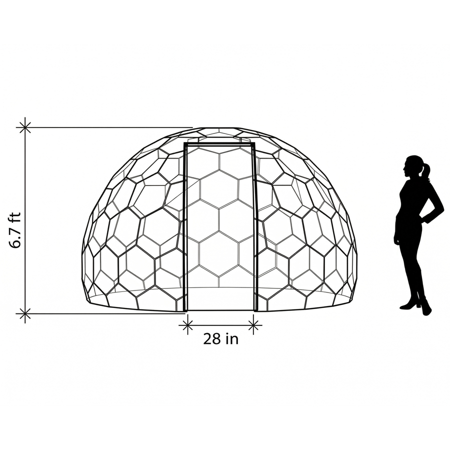 Hypedome Mini Front Diagram
