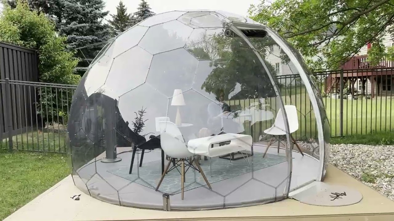 Renu’s Beautiful Hypedome Garden Retreat in Chicago