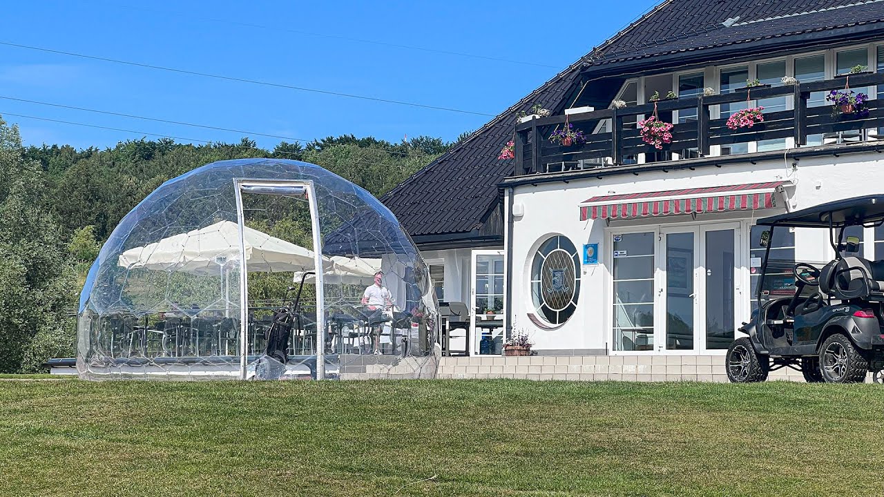 Hypedome's Hagelfestigkeit / Golfplatztests