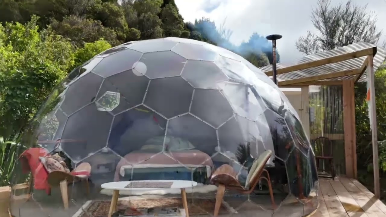 Samadhi Hypedome - serene retreat in Collingwood, New Zealand