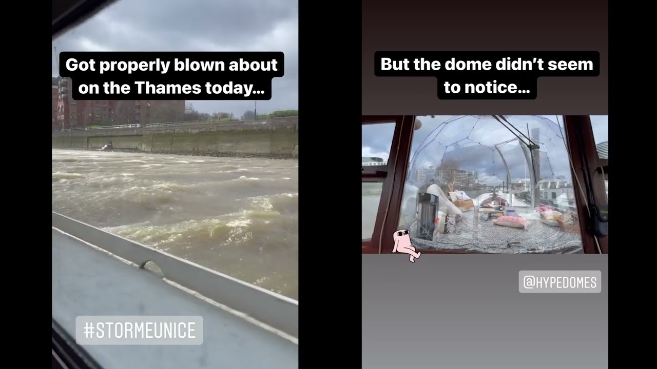 Hypedome vs. Storm Eunice