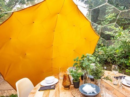 Hypedome - Magnetic Shade Sail - Yellow