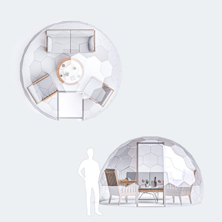 Hypedome Mini - Application - Lounge