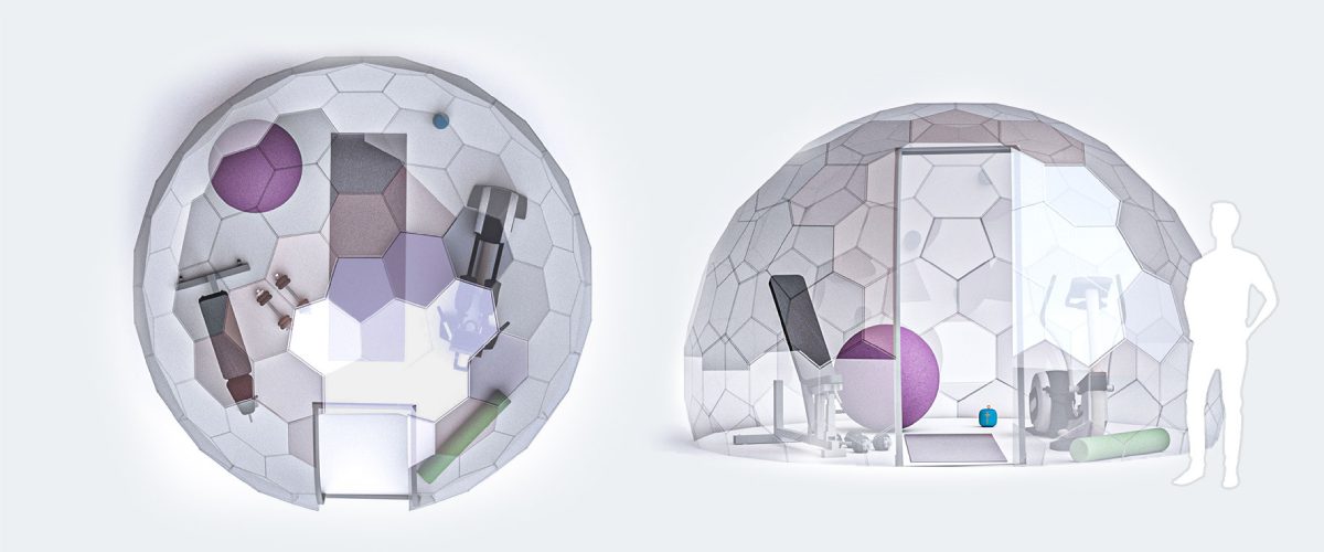 Hypedome S - Application - Yoga-Gym
