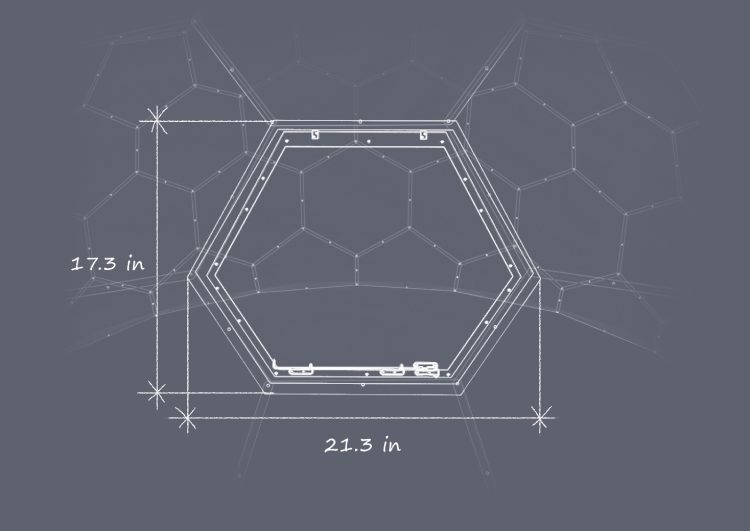 Hypedome Mini - Window Panel - Imperial