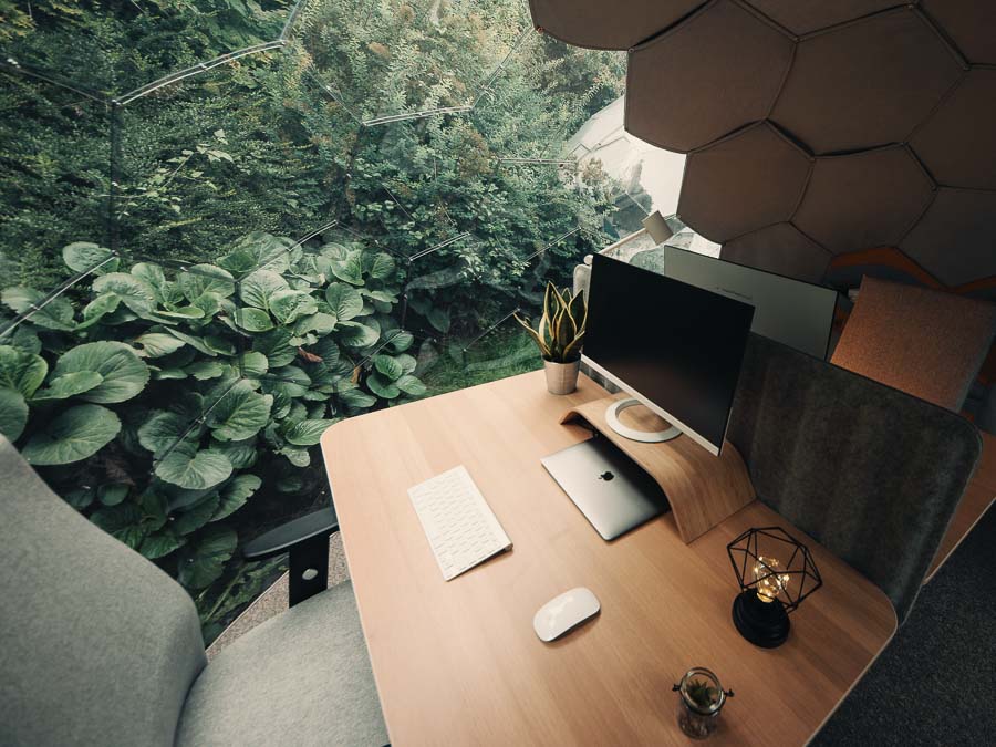 Dôme de bureau de jardin