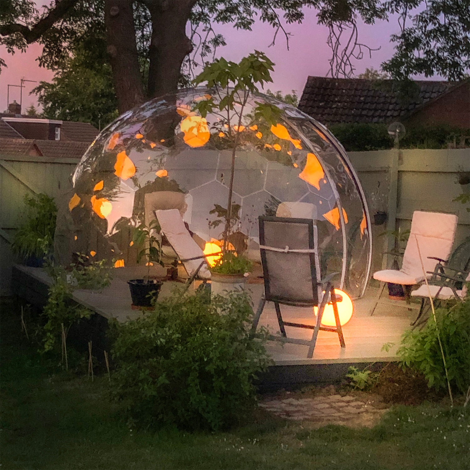Garten-Blase