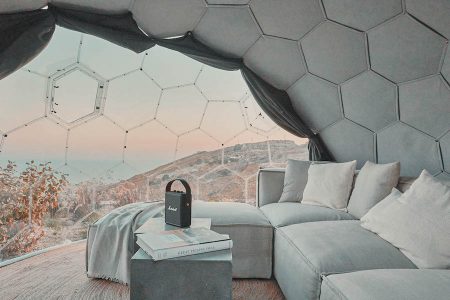 Spacious Hypedome glamping dome