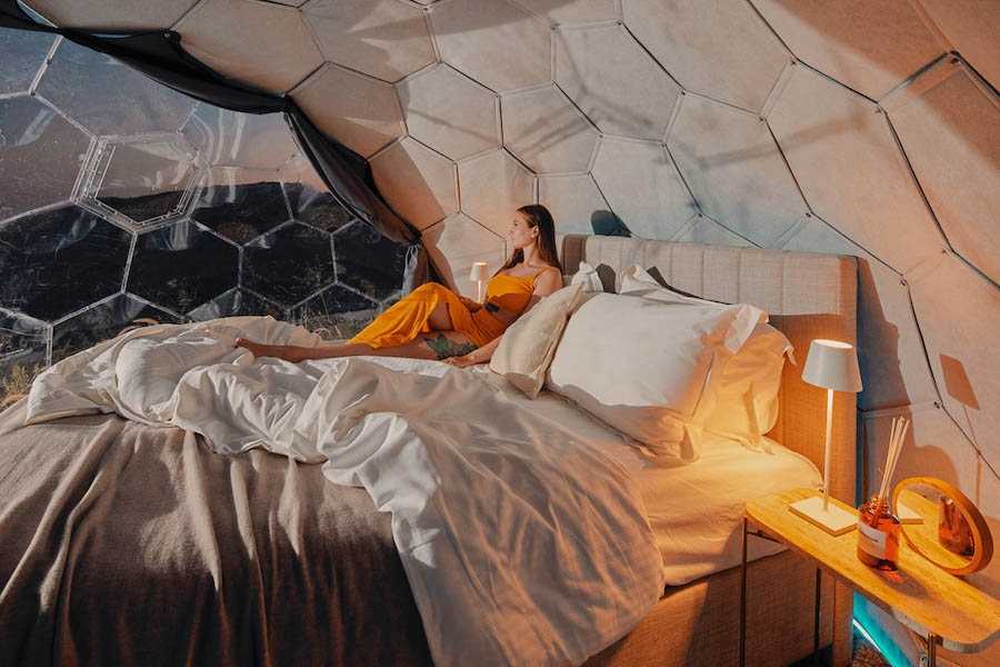 Gründung eines Glamping-Unternehmens - Ideen für das Layout