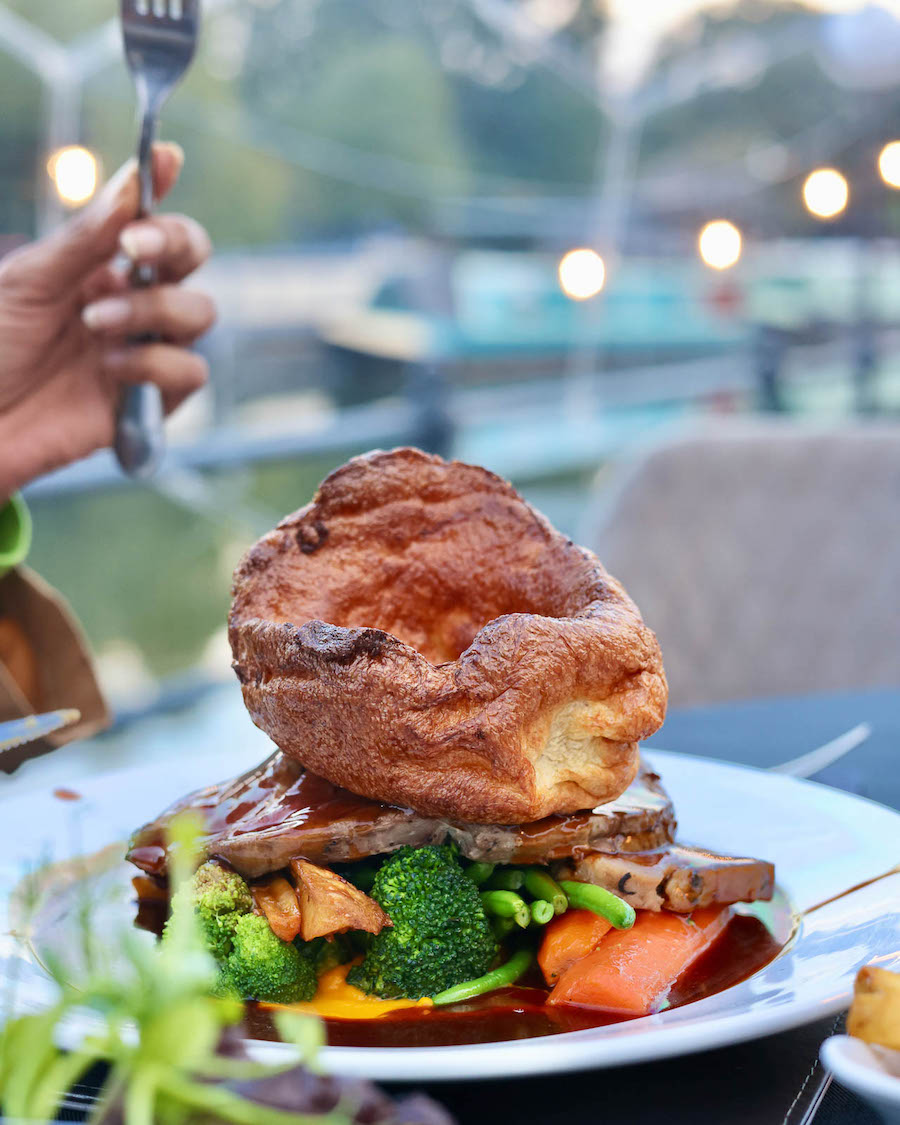 dîner en plein air
