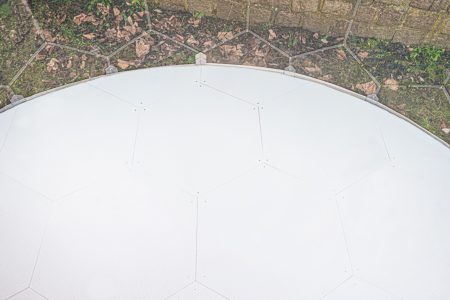 garden dome's insulated floor