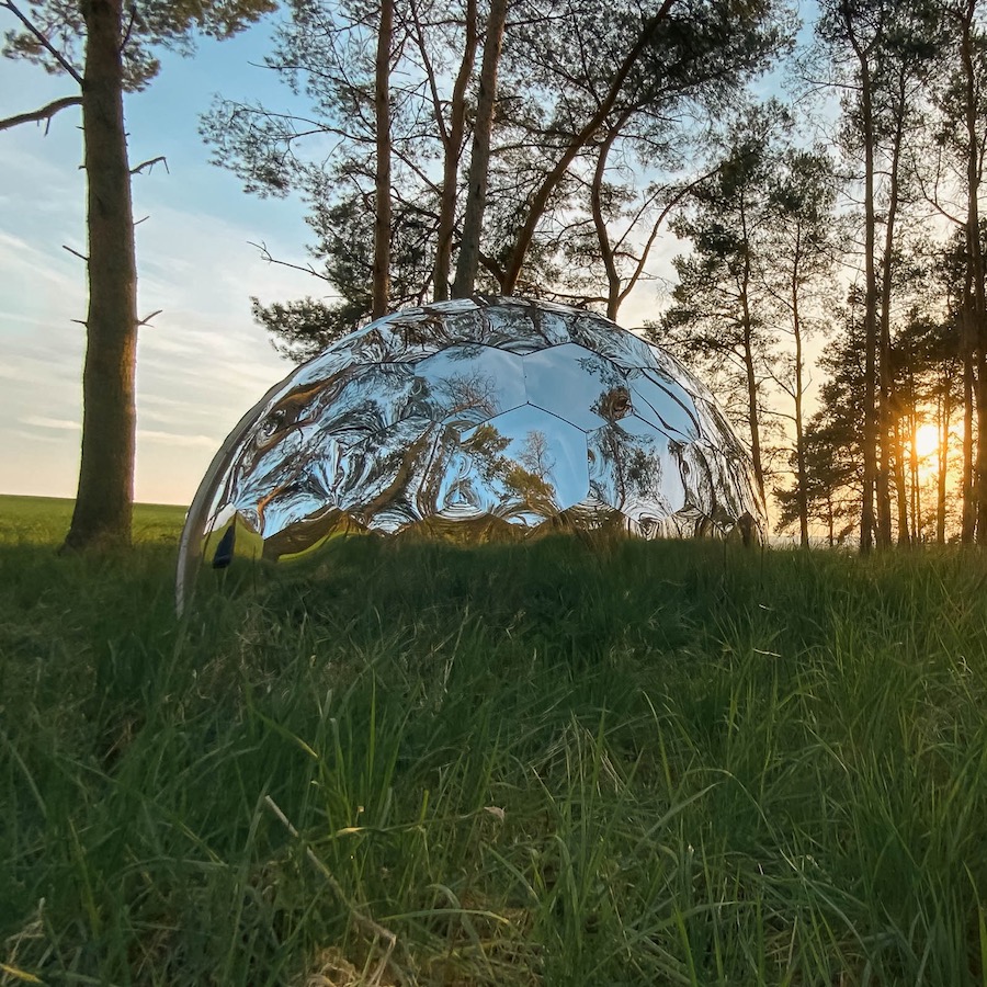Pod de glamping miroir à acheter