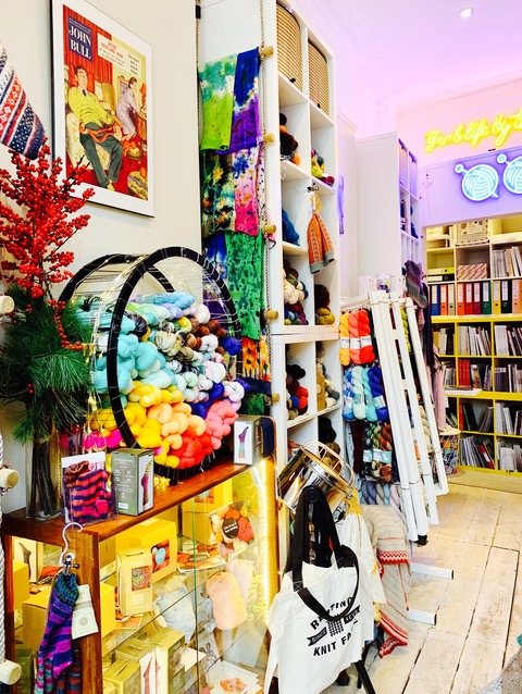 Tribe Yarns Geschäft in London