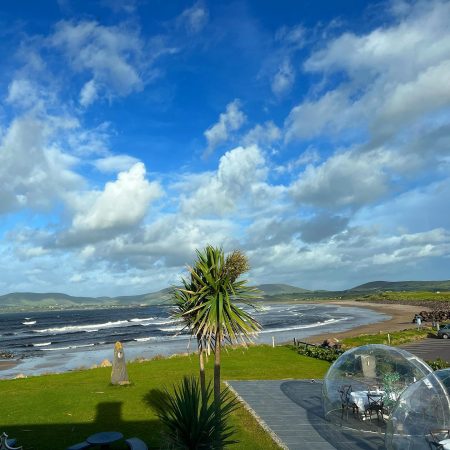 Hypedome in a windy coastal location