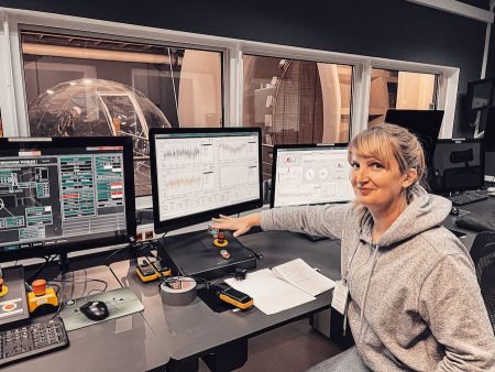 The Control Room at the Institute of Aviation