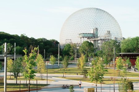 Biosphere geodome in Montreal