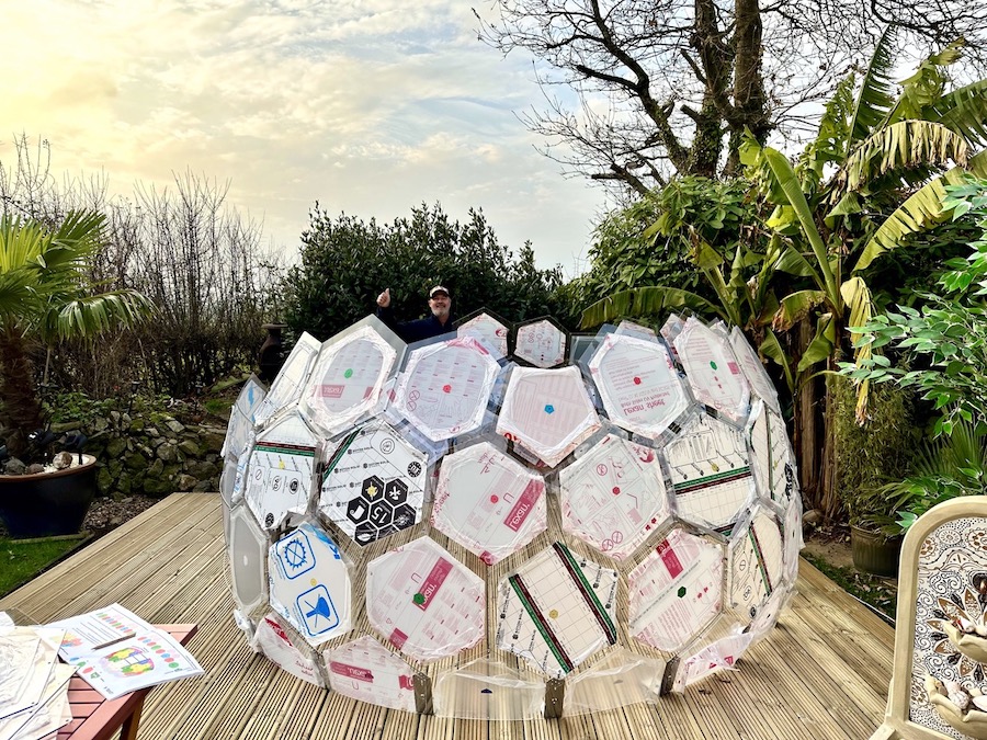 Assemblage du dôme tropical Hypedome