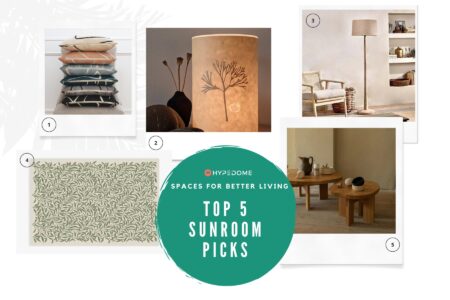Hypedome's top 5 picks for sunroom spaces