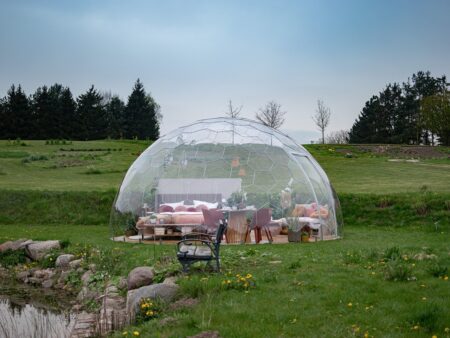 Hypedome L large glamping dome