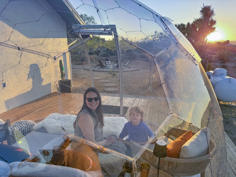 Hypedome im Desert Heart in Joshua Tree