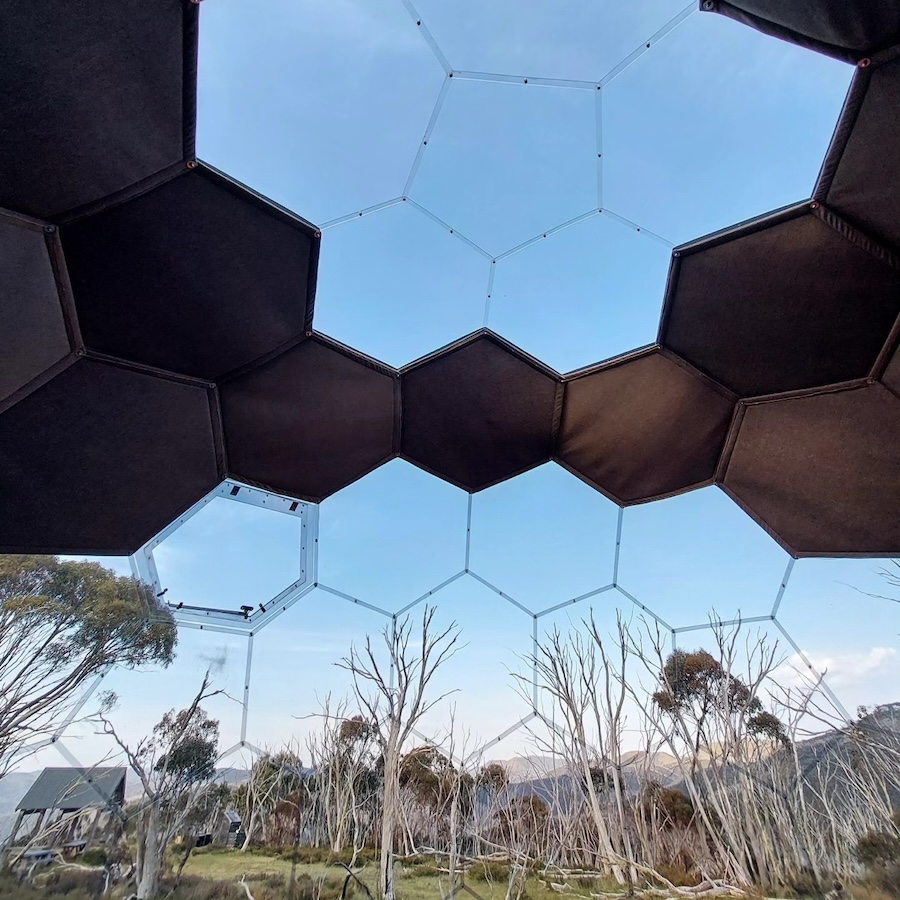 Lucernario Hypedome per l'osservazione delle stelle