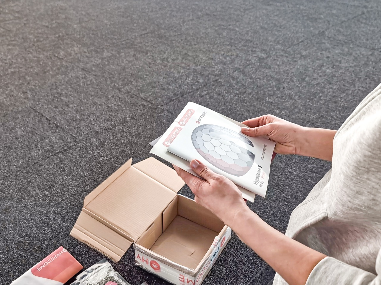 Hypedome assembly manuals and tools