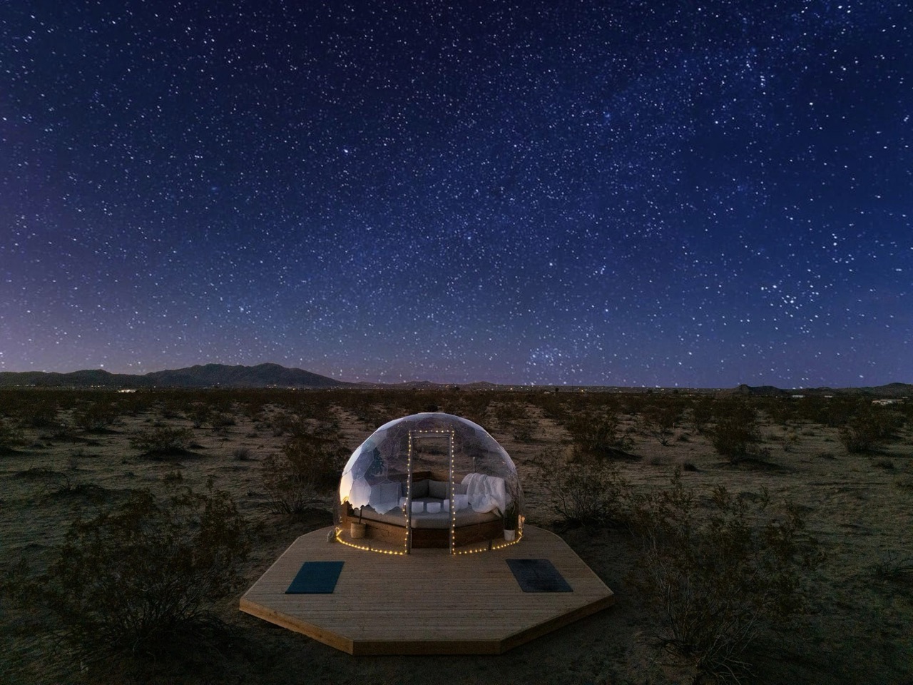 Observer les étoiles depuis l’intérieur d’un Hypedome : un rituel du soir qui se savoure tranquillement
