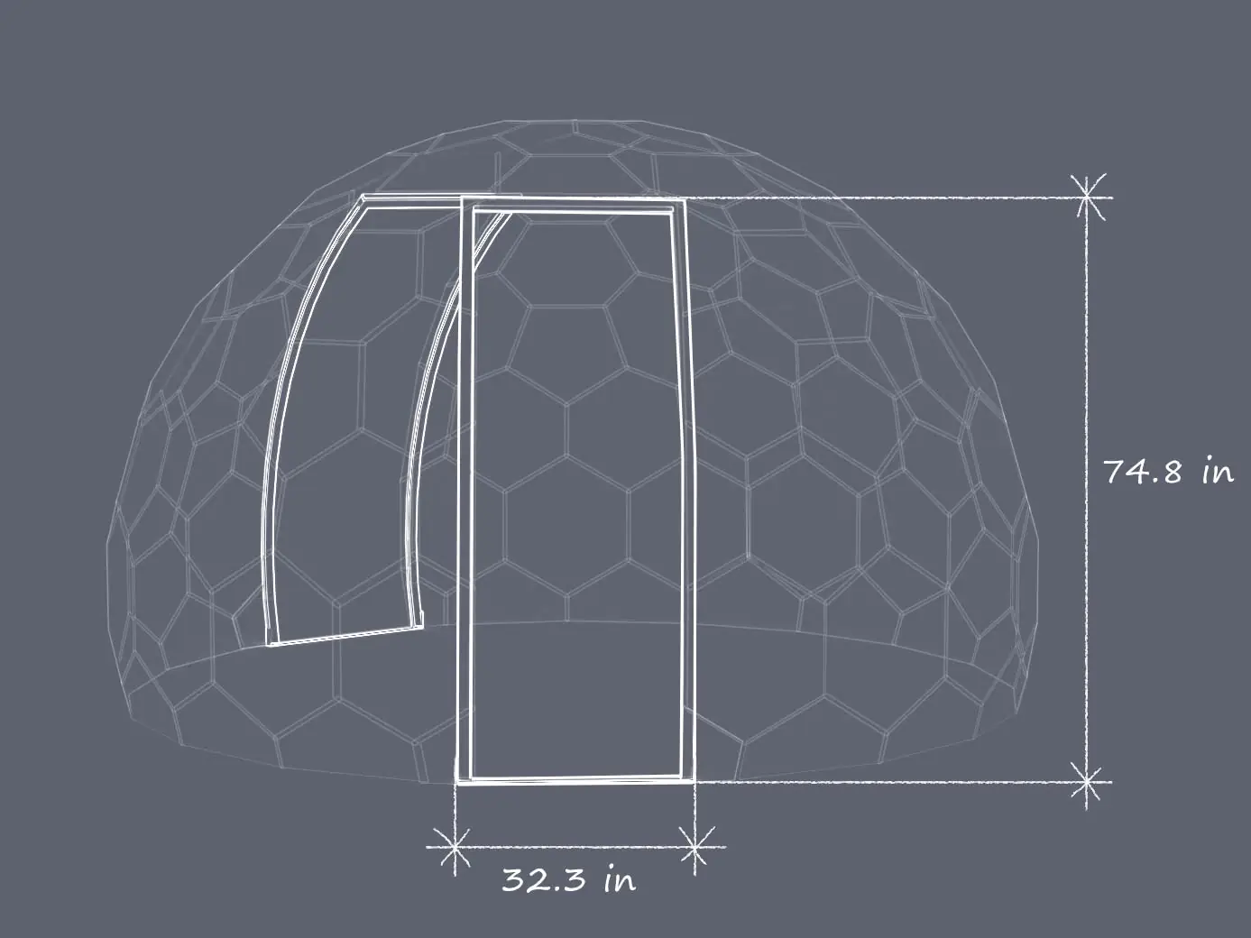 Second Entrance-DImensions_Imperial