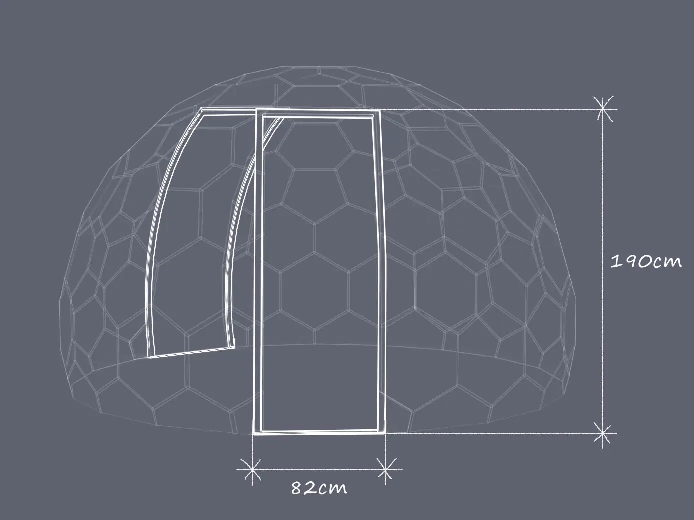 Second Entrance-DImensions_Metric