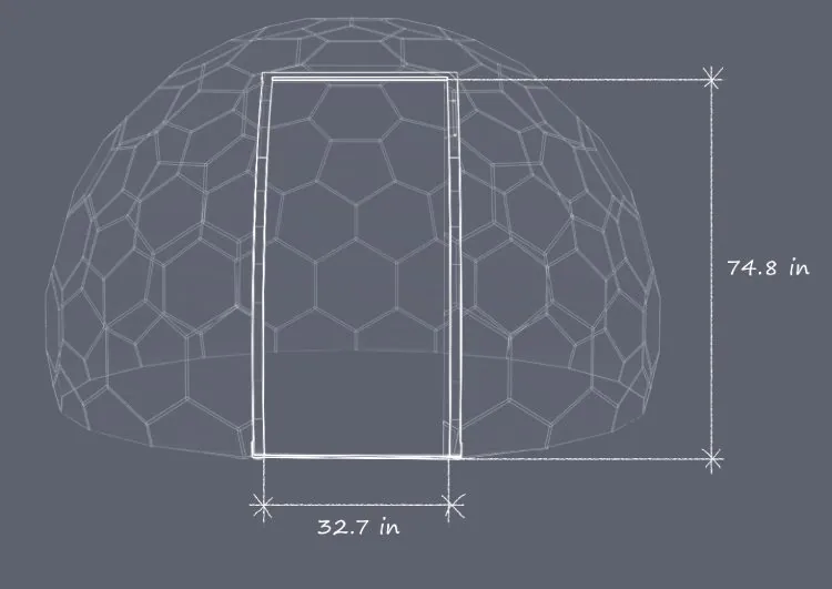 Hypedome - Wide Entrance Upgrade - Imperial