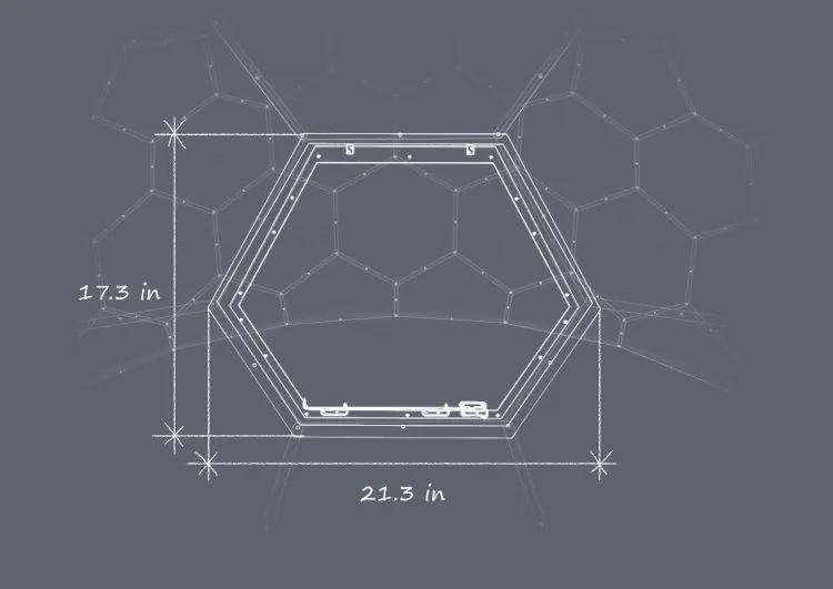 Hypedome Mini - Window Panel - Imperial