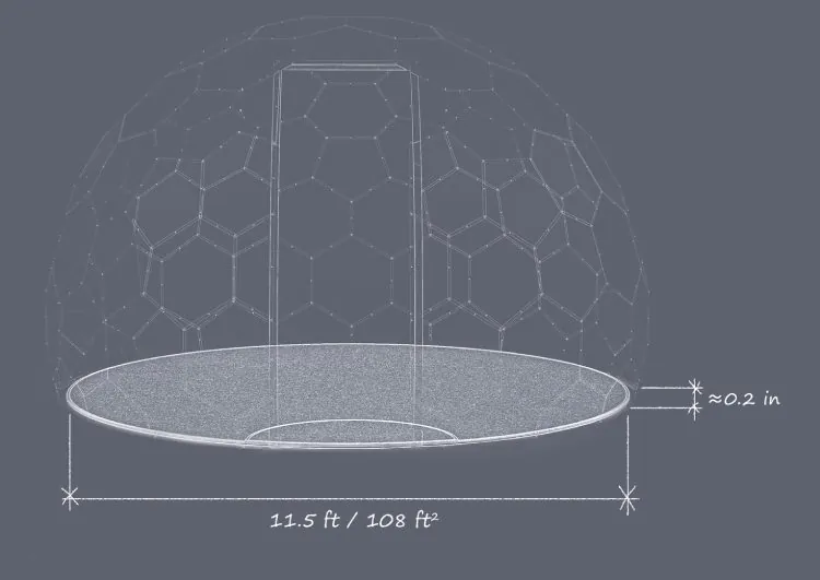 Hypedome S - Carpet - Imperial