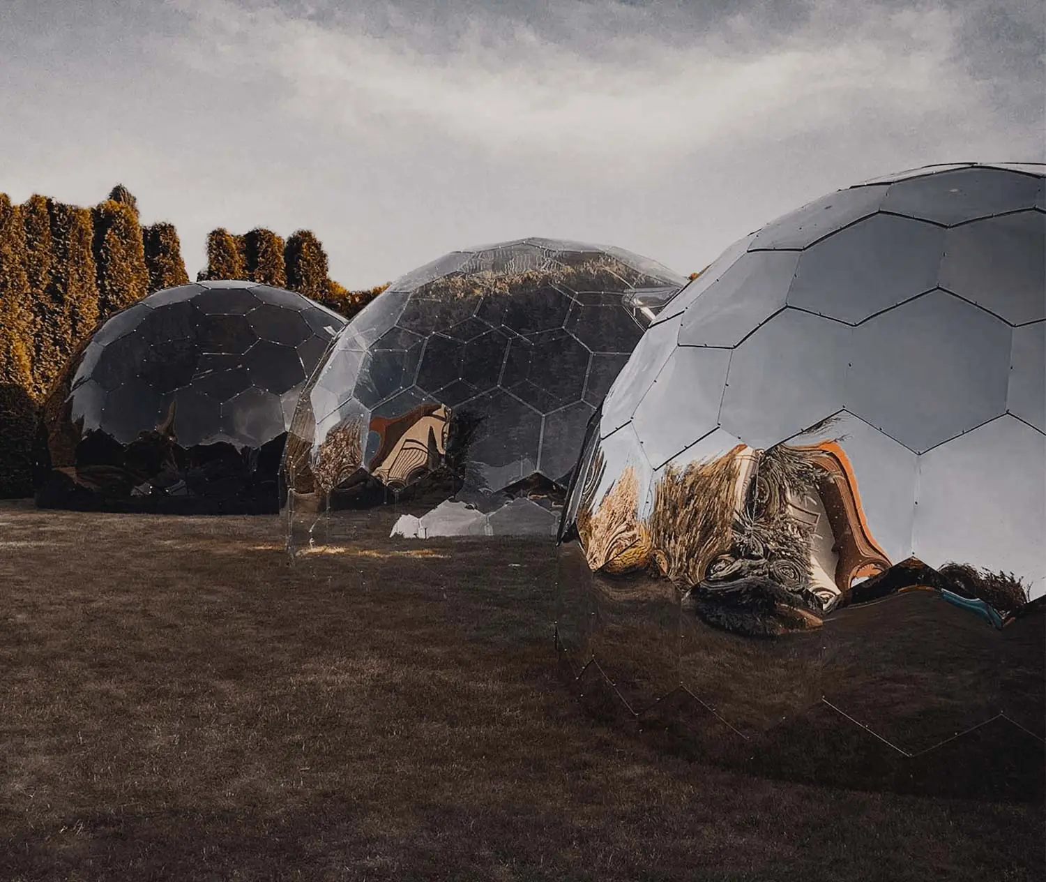 Hypedome glamping domes colours