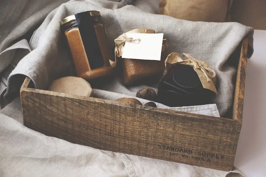 Local produce basket