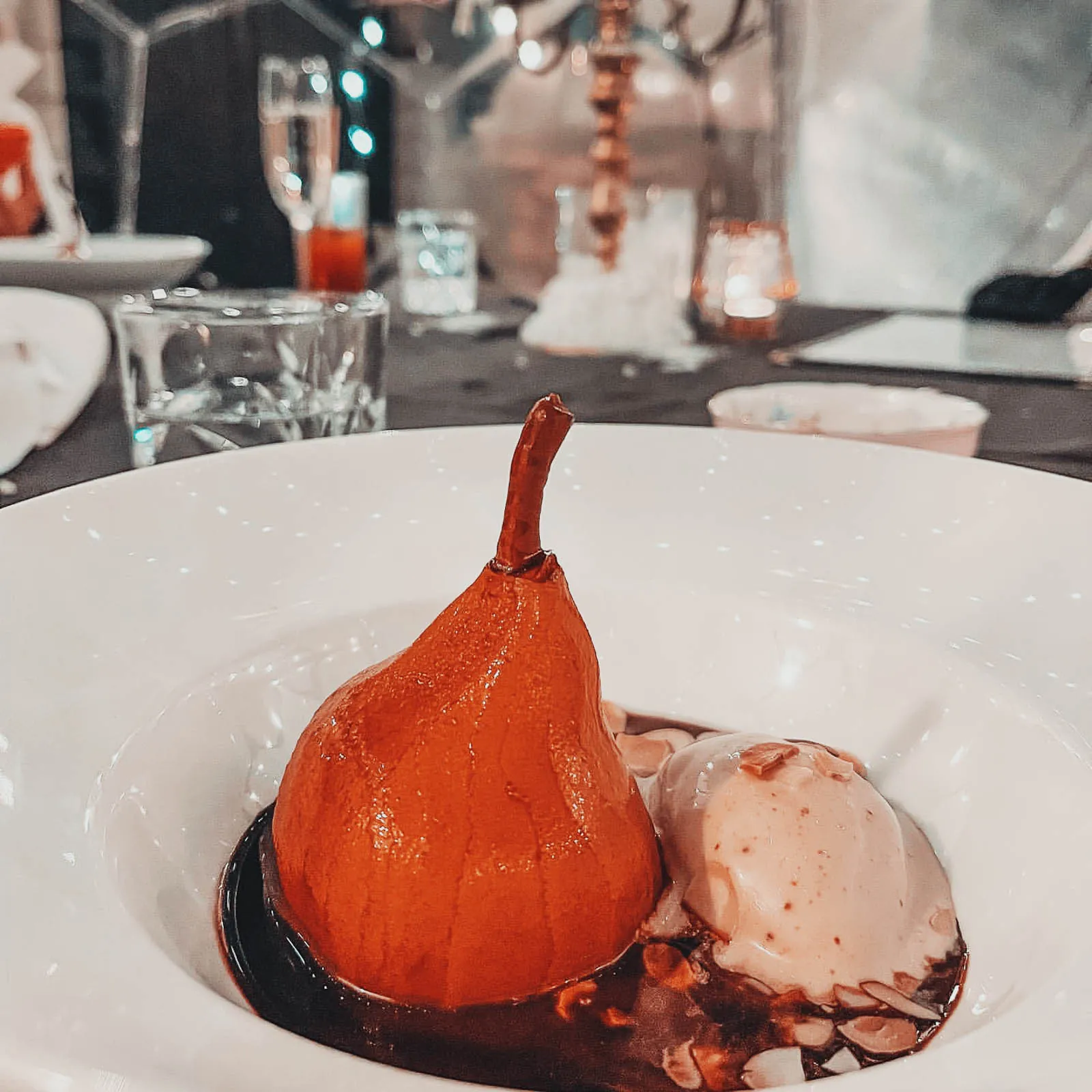 Pear dessert