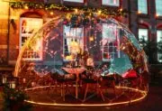 Restaurant Christmas Decorations to Dazzle Your Dining Pods