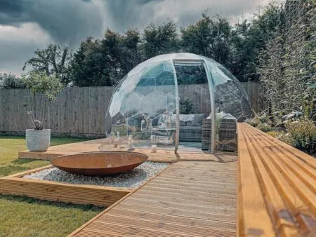 Garden dome sunroom