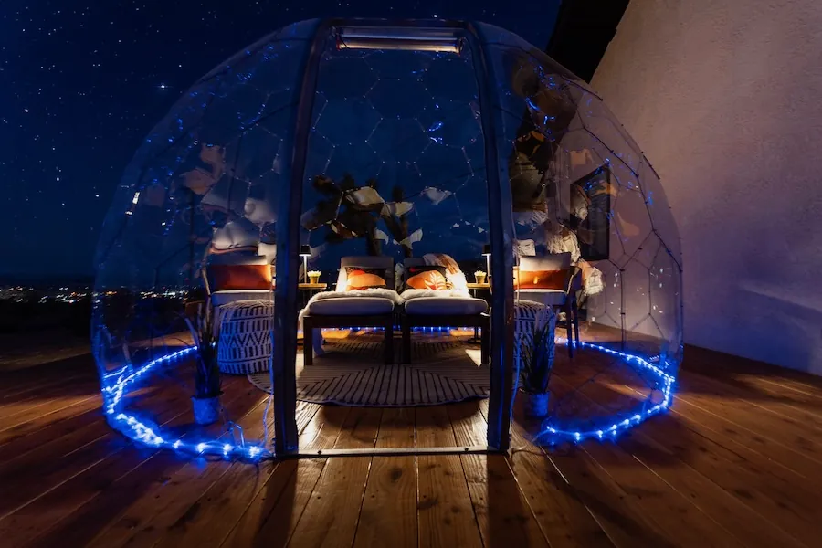 Stargazing dome in Joshua Tree