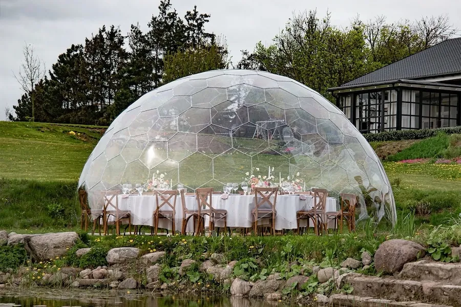 Hypedome L large dining igloo for gatherings and events