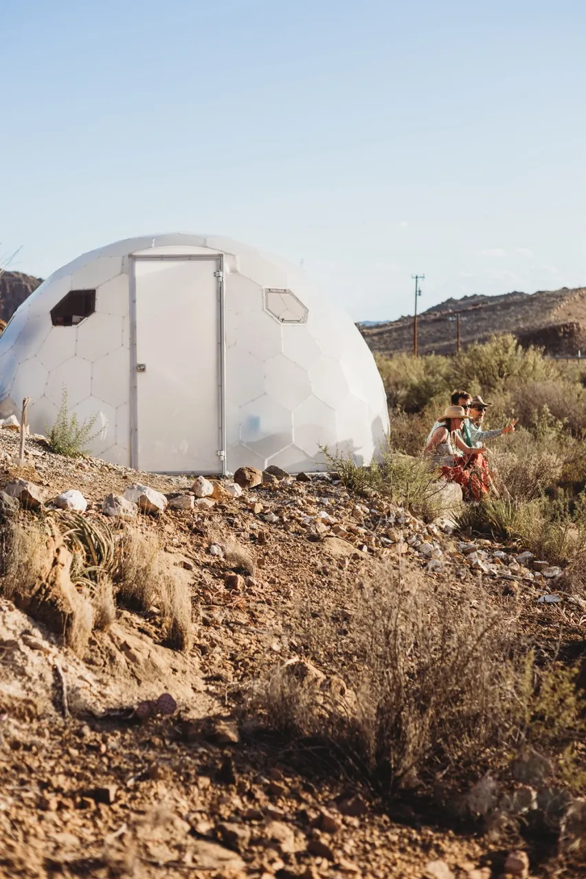 An Opal Hypedome in Space Cowboys Terlingua