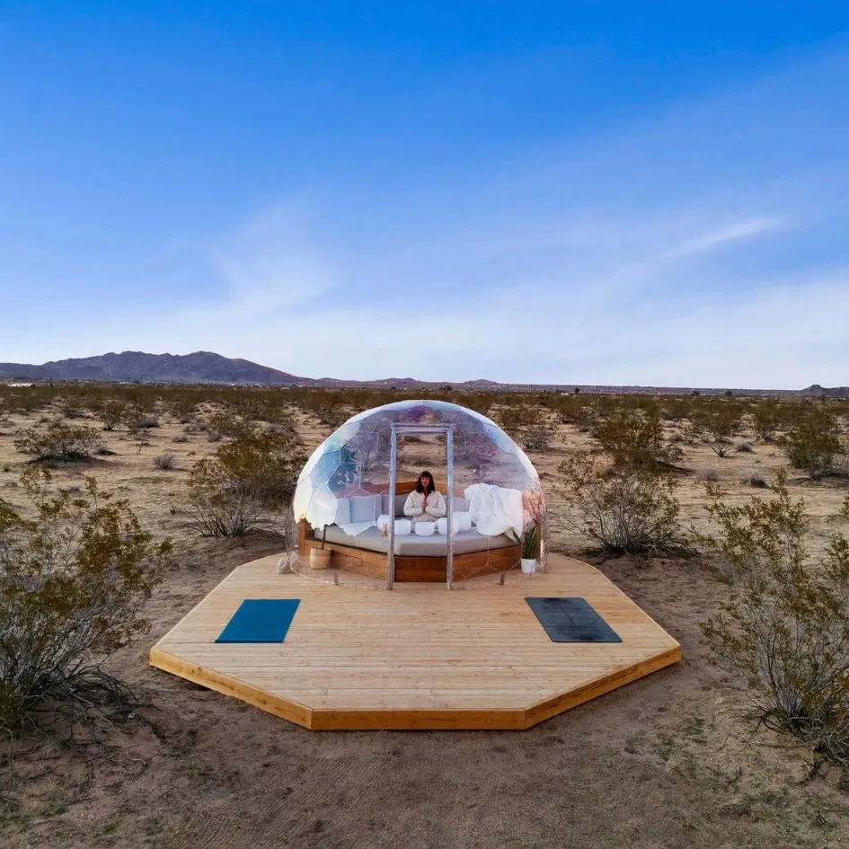 outdoor meditation dome
