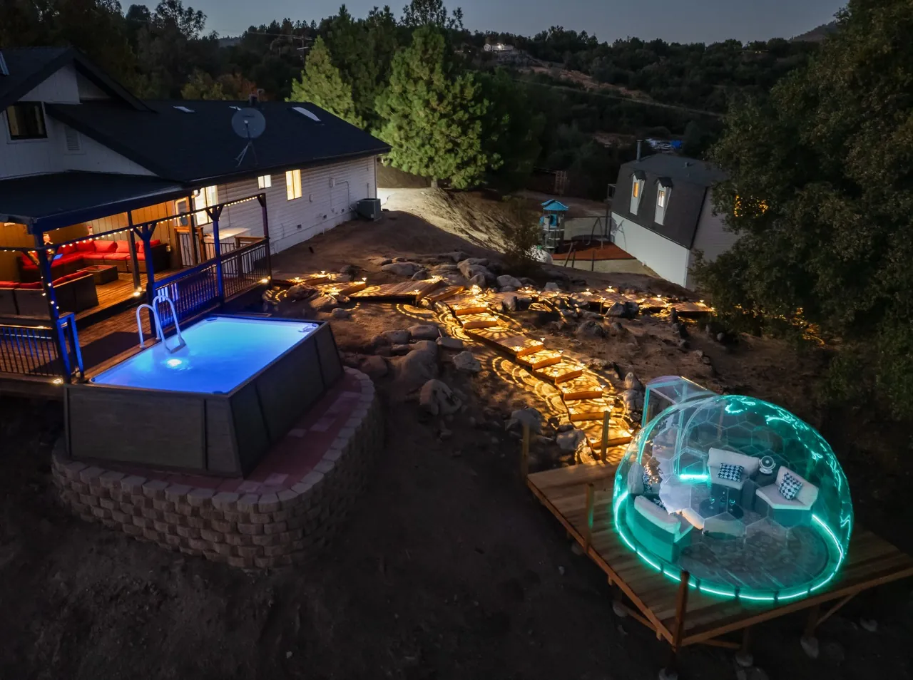 Visiting a Mountain View Dome at Shubhika’s Airbnb in California