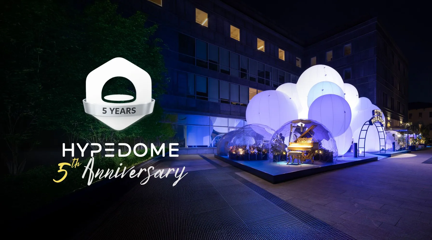 Hypedome Anniversary banner