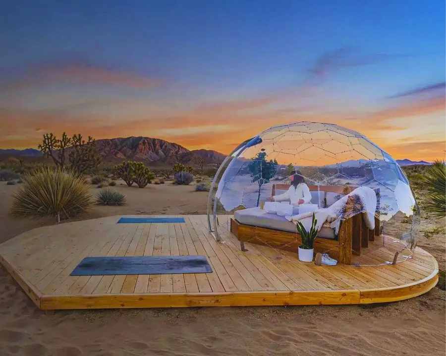 Hospitality wellness dome