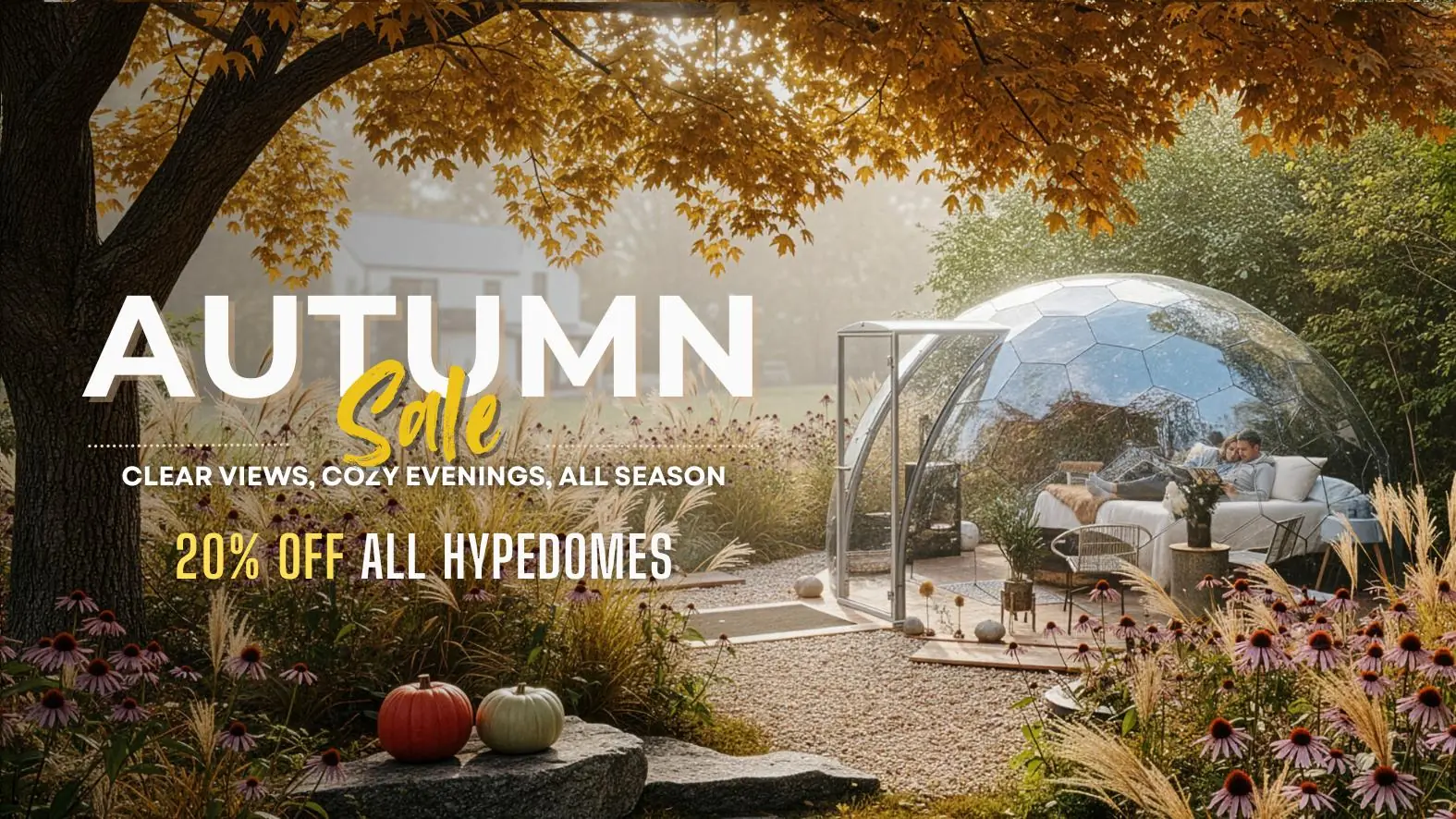 Extend the Season: Hypedome Autumn Sale – Now 20% Off