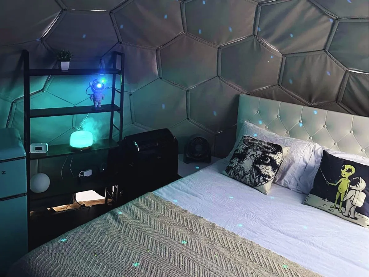 USP in Space Cowboys glamping in Texas