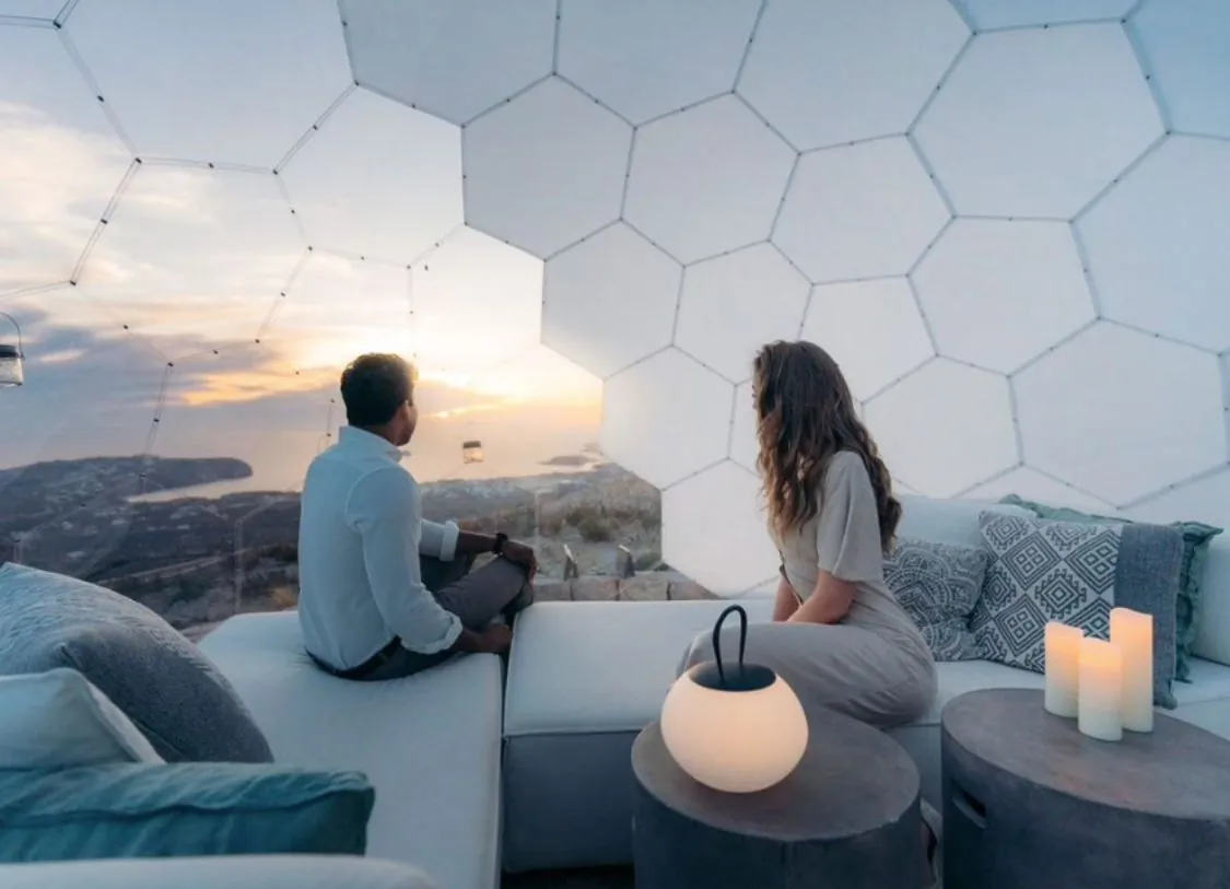 dome as a couple's retreat